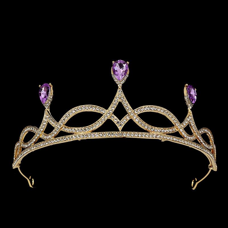 

Свадебные украшения, аксессуары для свадебного платья, модная повязка на голову, тиара, стиль принцессы, корона, корона на день рождения, аксессуары для волос