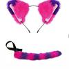 Furry Animal Ear Headband Tail Set Cosplay Costume Accessory Anime Convention Party Adult