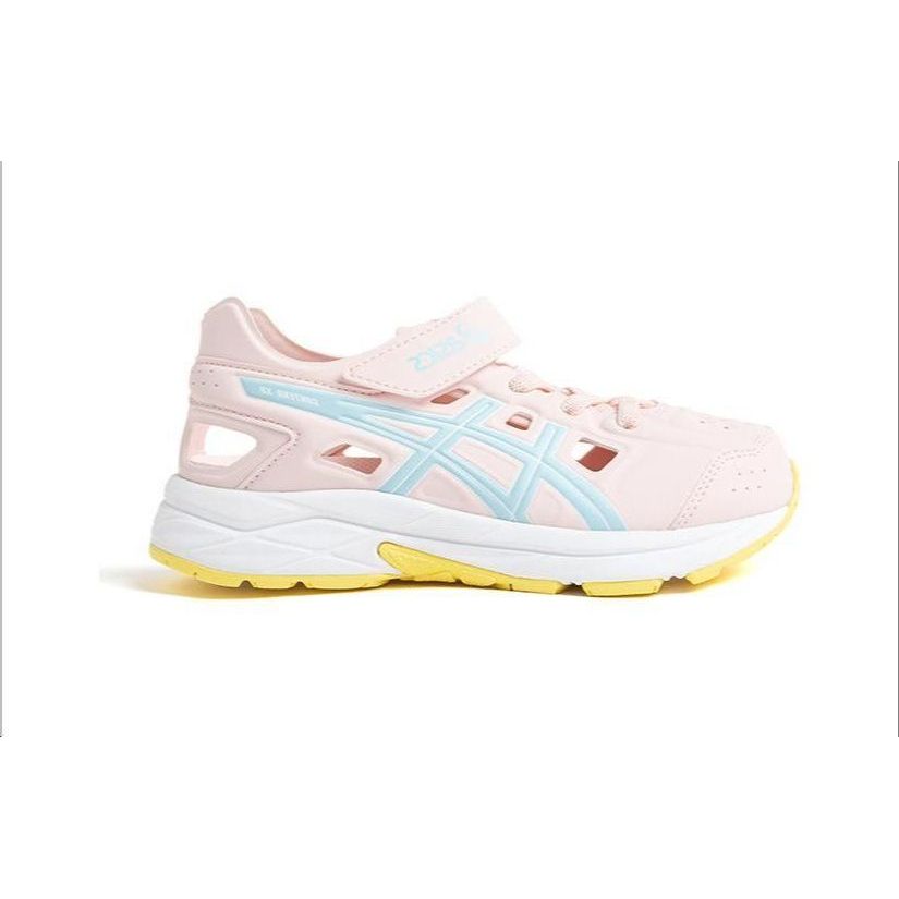 Asics Running Kids Contend Series Shock Absorbing Durable Childrens Sandals Kids Sandals Pink 1014A305-700