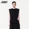 Women's Deconstructed Sleeveless Cotton T-Shirt