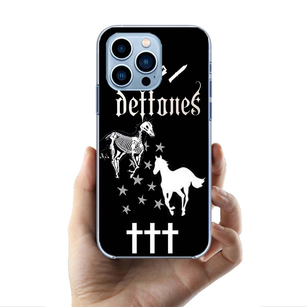 Band D-Deftones Cases Phone Case For Iphone 17E 16E 17 Air 16 Pro Max 15 Pro 14 Plus 11 13 12 Mini Cover Cases Compatible with S