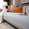 Cuscino per divano moderno di alta qualità, quattro stagioni, universale, grigio, semplice e leggero, di lusso, antiscivolo, coprisedile