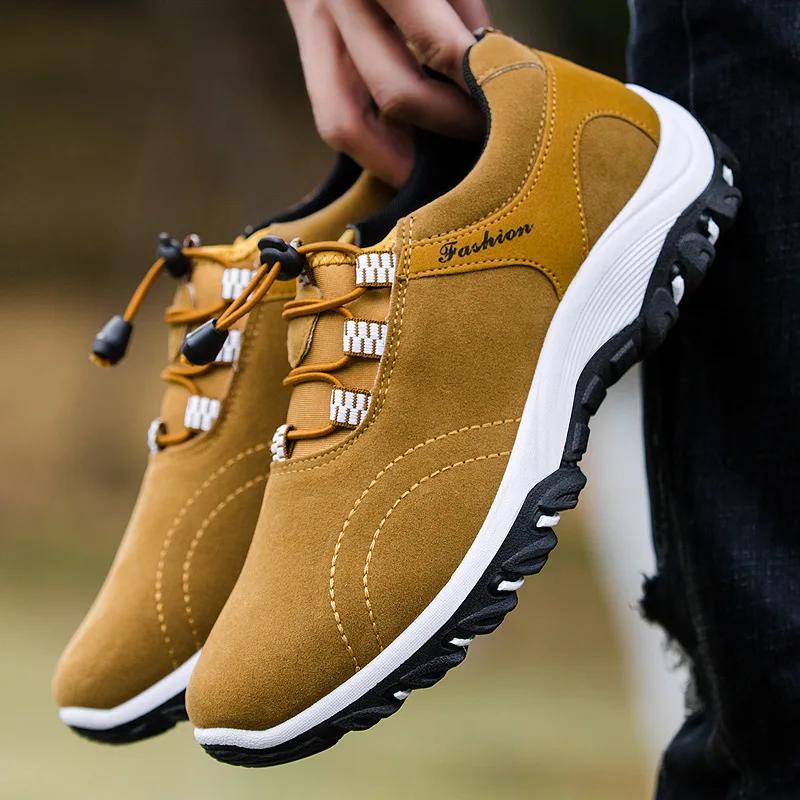 Модные мужские лоферы слипоны из замши — фото 4