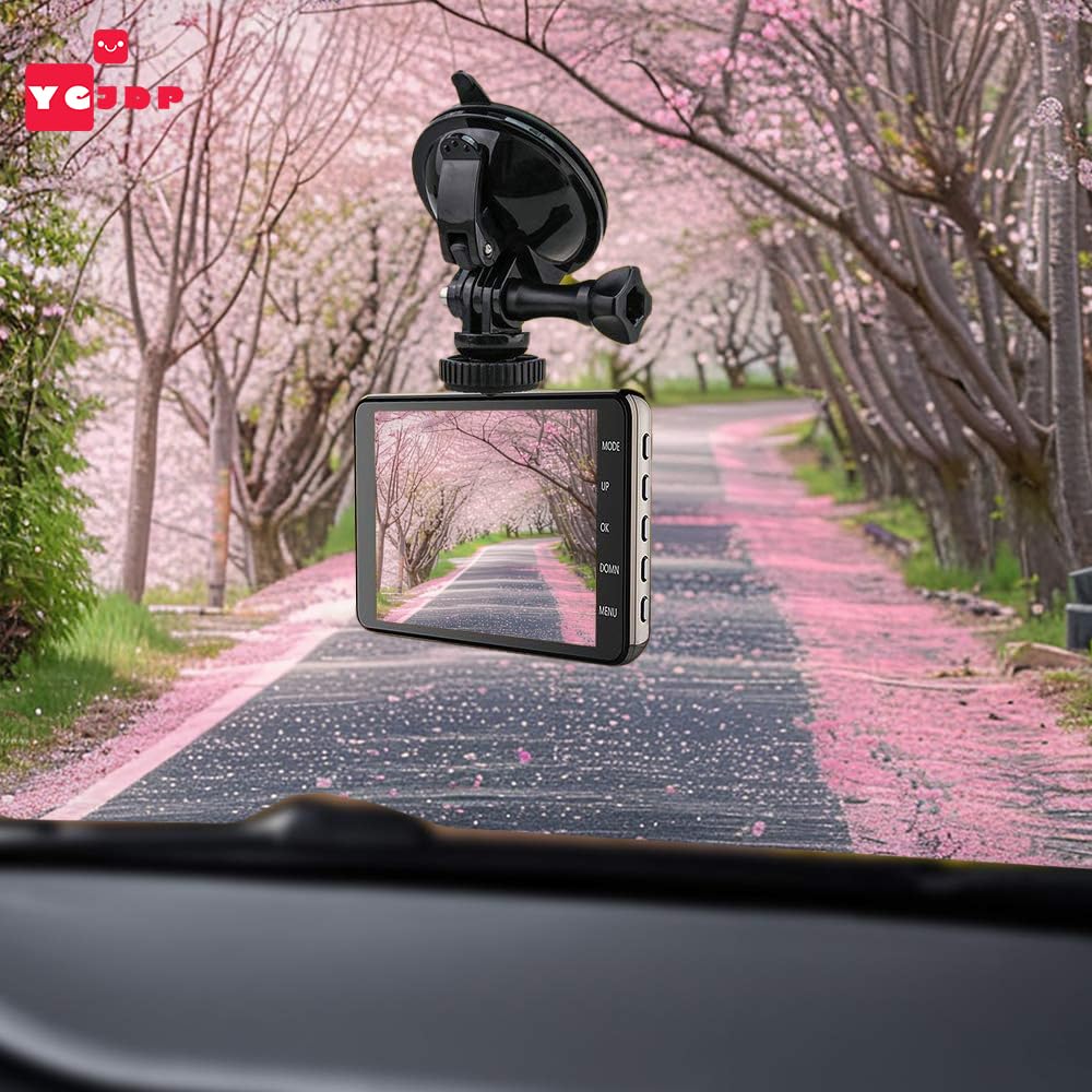 YCJDP 2025 New Suction Cup Base Dashboard Diameter 2.9 inches (73 mm) + 3.4