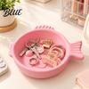 Desktop Decor for Office 3D Printed Fish Shaped Storage Bowl Creative Organizer Jewelry Keys Housewarming Gift and Small Items Cute Decorative