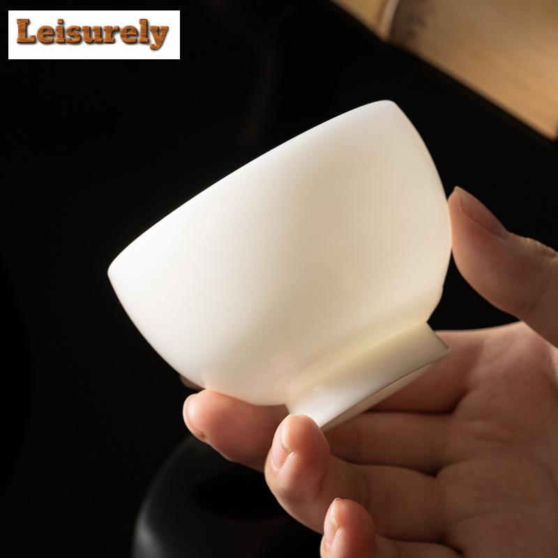 Ręcznie robiona Filiżanka do herbaty z Porcelany Glinianej Jaspisu Osobista Filiżanka Mistrza Pojedyncza Miseczka do herbaty Kubek na wodę Filiżanka do medytacji Zestaw do herbaty Kung Fu Naczynia do picia