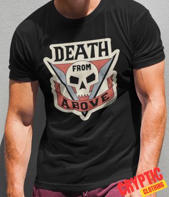Rico's Roughnecks SHIRT Starship Troopers Mobile Infantry Tattoo Movie Gift TEE