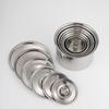 Direan 22cm Stainless Steel Round Engravable Lid