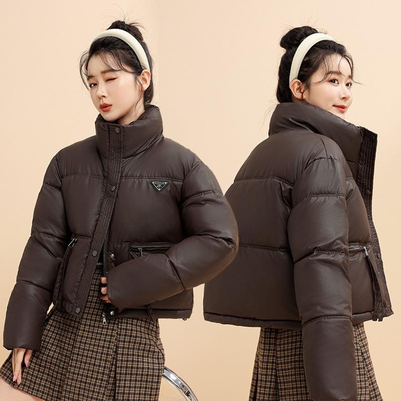Wind winter new cotton jacket jacket loose hooded cotton coat women's top