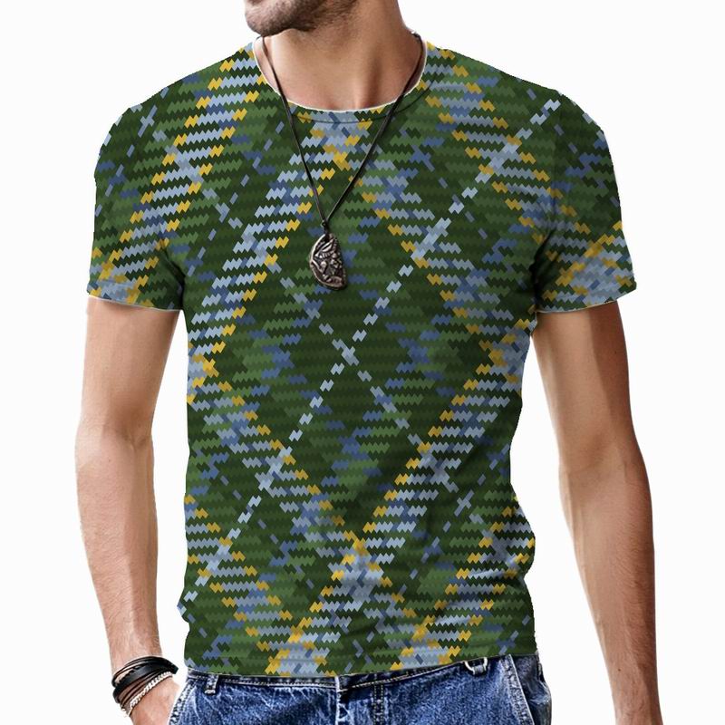 Oversized Vintage T-shirt For Men 3D Striped Print T Shirt Casual Short-sleeved Summer Streetwear Fashion Women Clothing Tees Tops