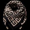 Women's Magnetic Triangle Cotton Neck Scarf