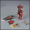 17CM MonsterHunter Lioleus Zinogre Articulated Action Figures Mecha Model Package Desktop Ornament Statue Playthings Boys Collectible Present