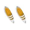 LED Side Marker Lights for Side Marker Position Roadside Signal Marker X-STYLE Trucks, 24V, Yellow, 6-LED, Bright, Lamp, Light, Trailer, Bus, Light,