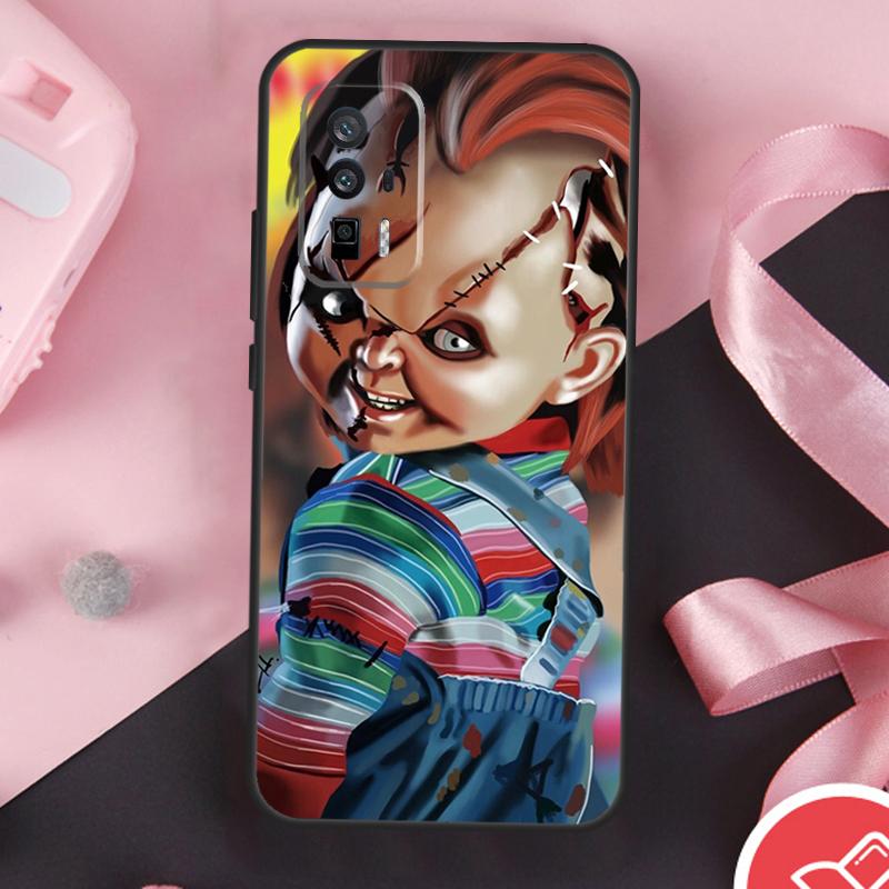 Chucky Doll Horror Movie Case For Xiaomi 13T 11T 12T Pro 12 Lite 13 14 Ultra POCO F6 F5 M6 X3 X5 X6 Pro F3 M5s Cover