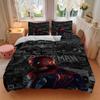 3Pcs Spiderman Comic Artwork Bedding Sets For All Sizes New 3D Printed Bed Cover Comforter Duvet Cover Pillowcase Bedroom Decoration
