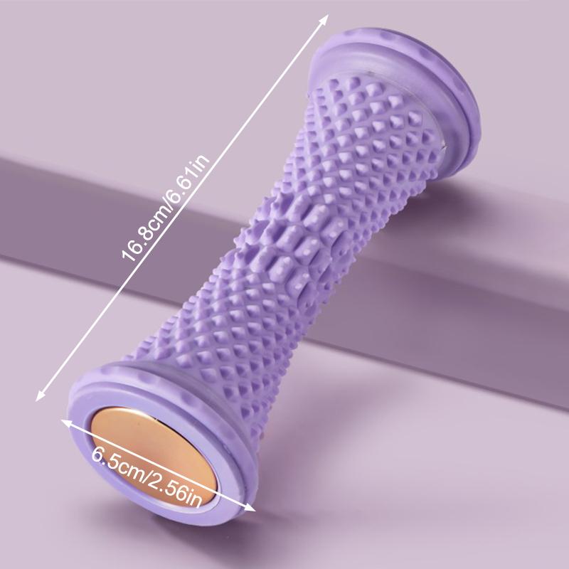 Foot Massager Massage Roller Yoga Massage Ball Plantar Fascia Roller Muscle Relaxation Care Plastic Manual Foot Massager Rollers