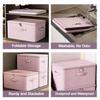 Stackable Storage Container Large Capacity Storage Bag  for Clothes Duvets Quilts
