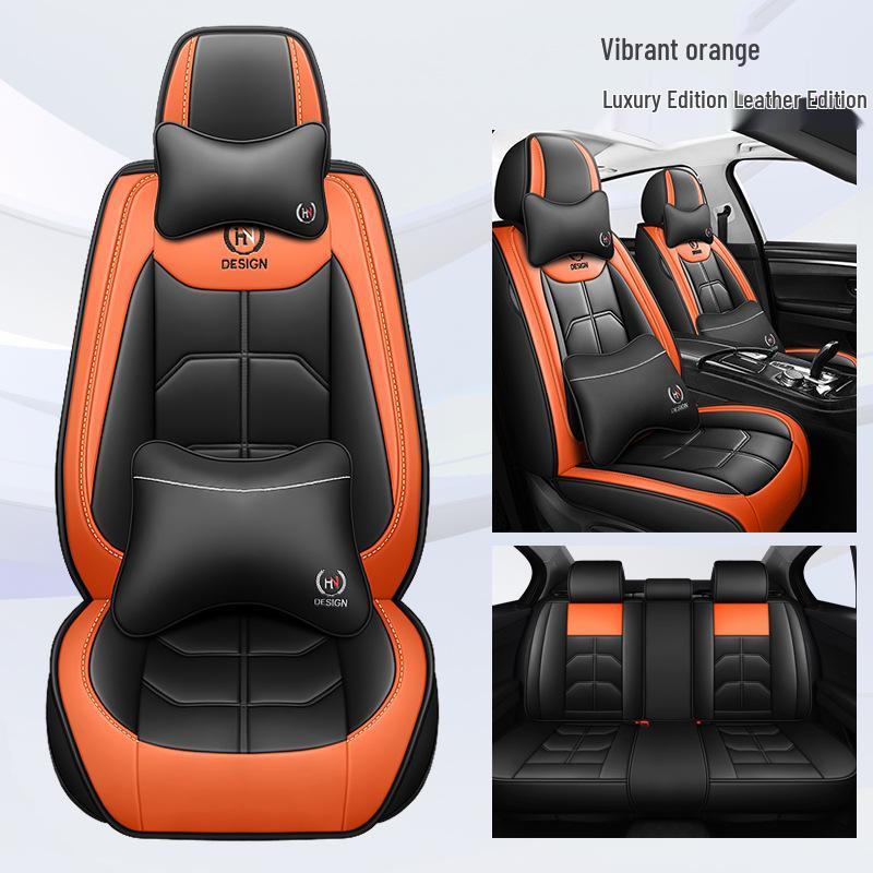 Universal All-Season Leather Car Seat Cover