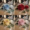 Special-shaped Flower Carpet Soft Bathroom Floor Mat Quick Dry Door Rug  Home Decoration