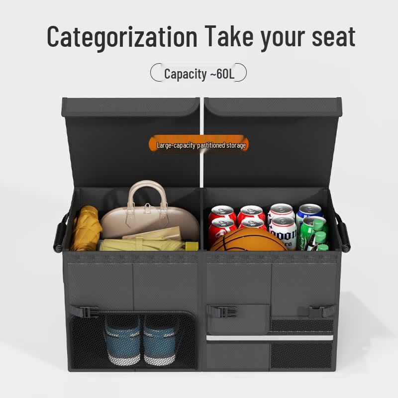 Foldable Car Trunk Organizer Storage Box