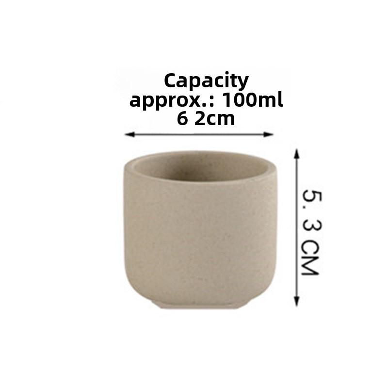 

Японська керамічна чашка ручної роботи: Велика груба керамічна чашка для чаю