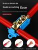 High Power T-Type Wire Splitter: Quick Connect Insert Terminal, Pure Copper Branch Splice Connector, 1-In 2-Out.