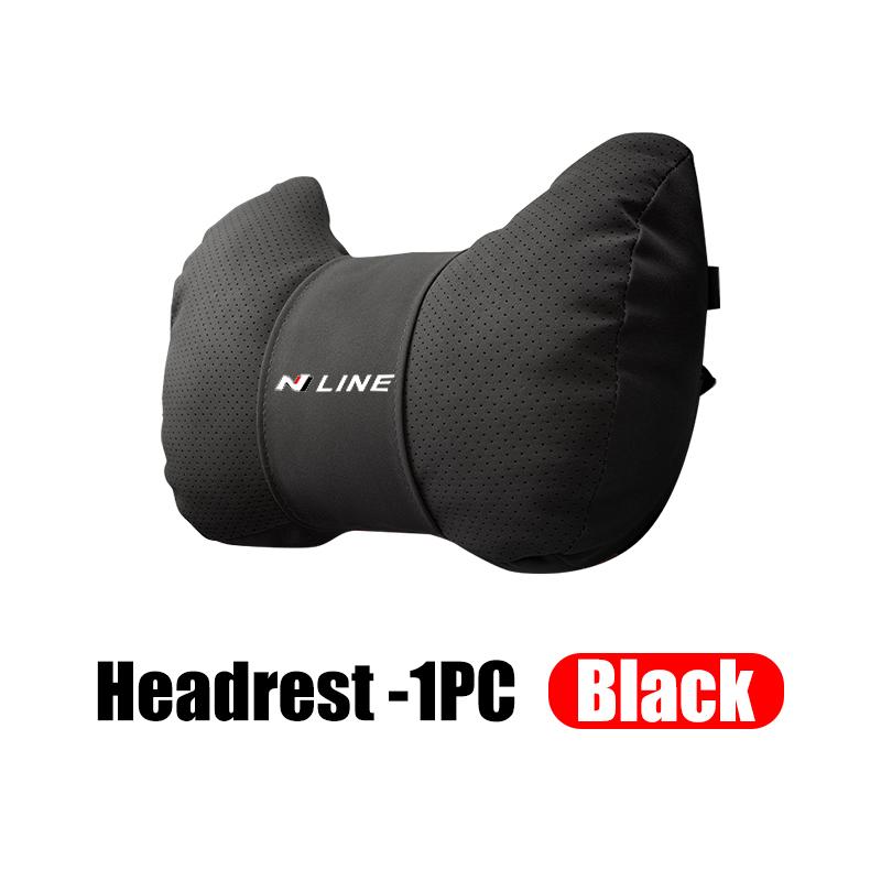 

Car Neck Pillow Headrest Protector Lumbar Support Backrest Cushion For Hyundai N LINE i30 i20 Sonata Accent Tucson Elantra Azera