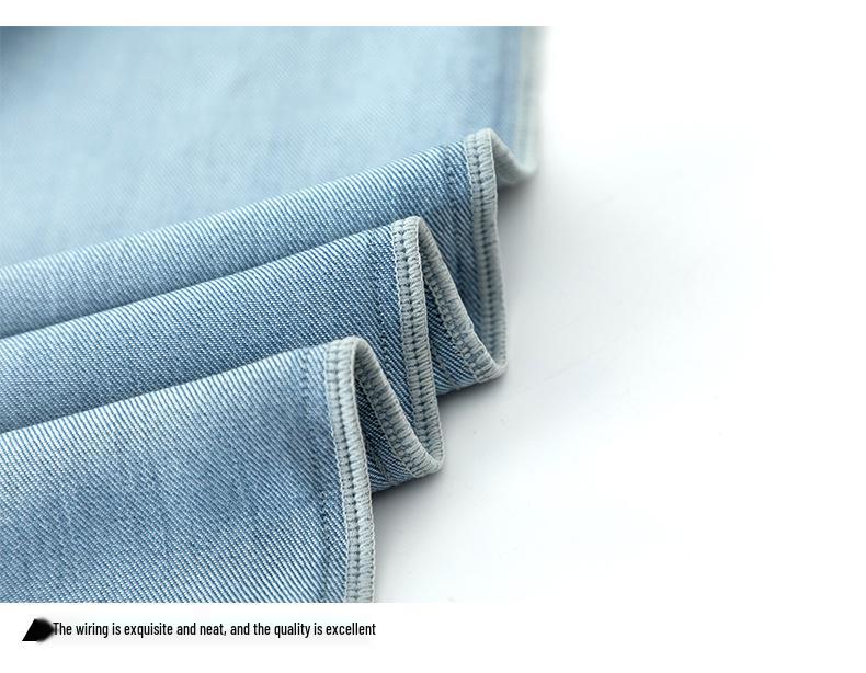 Women's Tencel Denim High-Waisted Wide-Leg Jeans