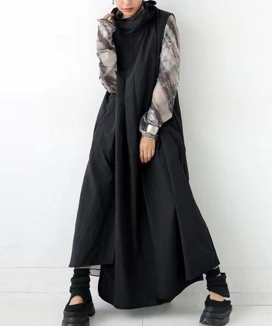 2024 Casual Irregular Long Dress - All-Season Style - Available Now