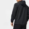Li-Ning Fitness Series Solid Color Hooded Jacket Men Outerwear Black AFDT411-1