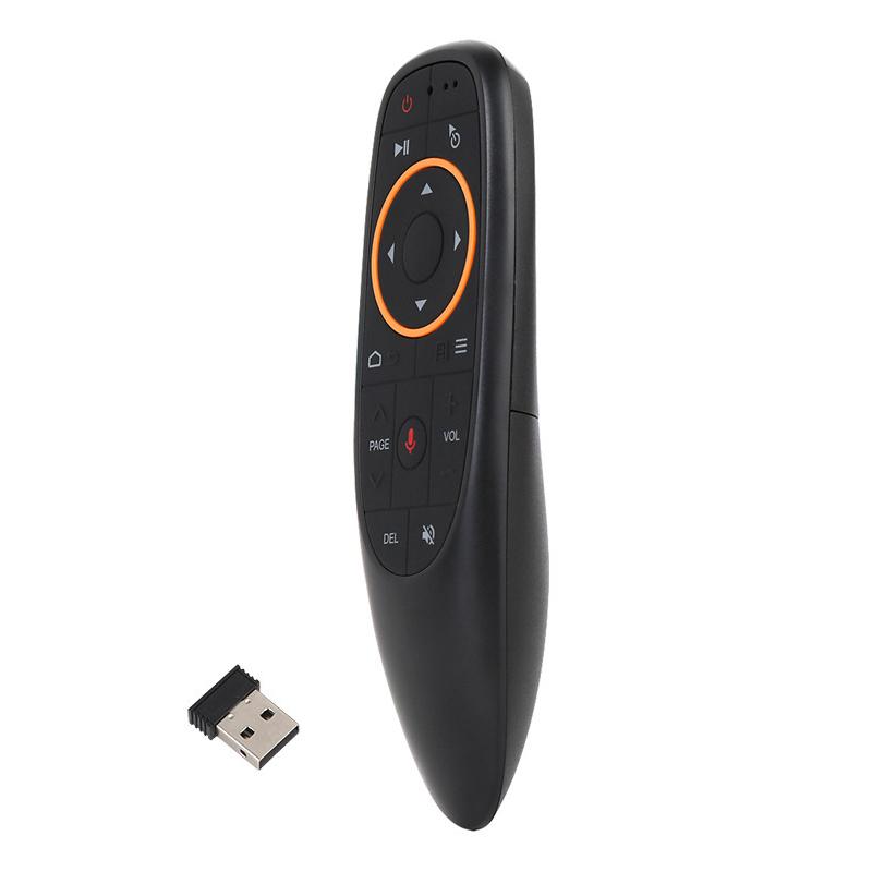 G10S Air Mouse Pilot głosowy 2.4G Bezprzewodowy Żyroskop Uczenie podczerwienią Dla H96 Max X88 Pro X96 Max Android TV Box Hk1