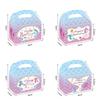 Mermaid Theme Children's Birthday Party Supplies: Cartoon Plates & Disposable Tablecloth