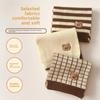 Winter Warm Children's Scarf Cute Bear Neck Cover Cute Striped Knitted Scarf