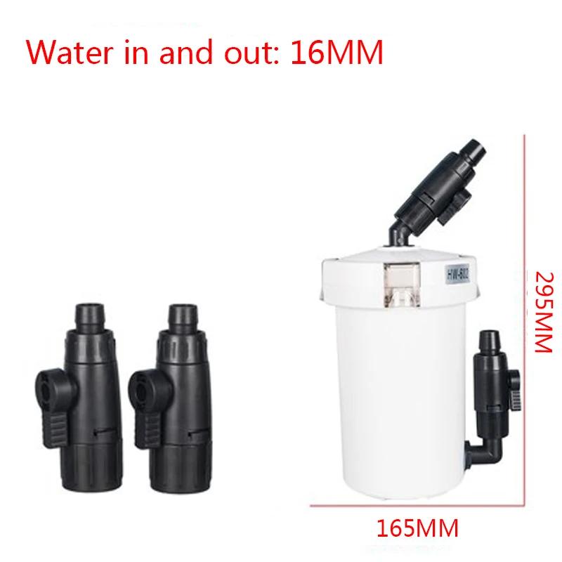 SUNSUN HW-602B HW-603B Super Quiet 6W 400L/H Aquarium Fish Tank External Filter Canister Outer filtration system EW602B EW603B