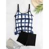 2 Pcs/set Women Bikini Set Sexy Deep V-neck  Backless Solid Swimsuit  High Waist Split Bathing Suit  Ladies Beach Suit