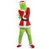 Halloween And Christmas Grinch Stole Christ Cosplay Costume Accessory Set For Party Wear