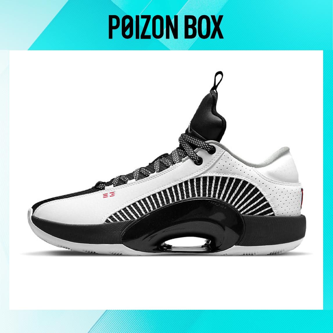 

кроссовки Jordan 35 Low PF White Black CW2459-101