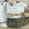 Multi Purpose Camping Gear Holder Spacious Camping Equipment Holder Weatherproof Utility Container with Dividers