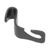 Car Hook PP Headrest Hook Black Portable Concealed Seat Back Hook for Handbag Purse