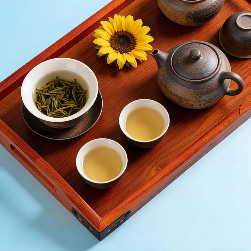 ZISIZ Ash Wood Rectangular Serving Tray