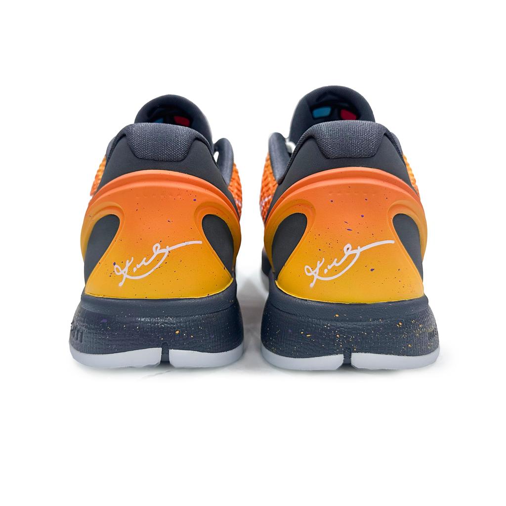 Nike Zoom Kobe 6 Basketball Shoes Men's Low Top Orange/Black IQ3902-002(Team258-)