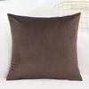Solid Velvet Pillow Cushion Cover Home New Year Decorative 40*40/45*45/50*50/55*55/60*60cm Kussenhoes Housse De Coussin Cojines