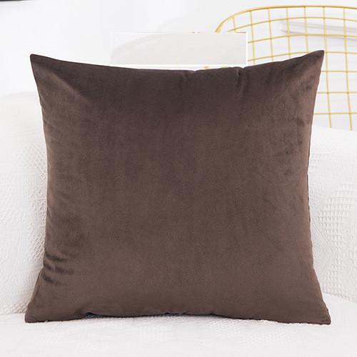 Solid Velvet Pillow Cushion Cover Home New Year Decorative 40*40/45*45/50*50/55*55/60*60cm Kussenhoes Housse De Coussin Cojines