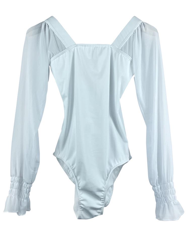 

2024 Женское платье для современных танцев и латины для выступлений и экзаменов Medium белый