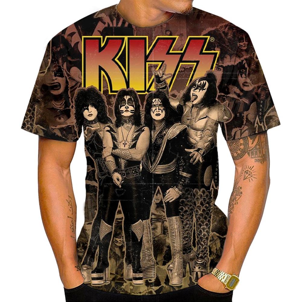 Pánské Hip-hopové 3D Tištěné Barevné Ležérní a Pohodlné Letní Módní Trendy Personalizované Tričko s Krátkým Rukávem