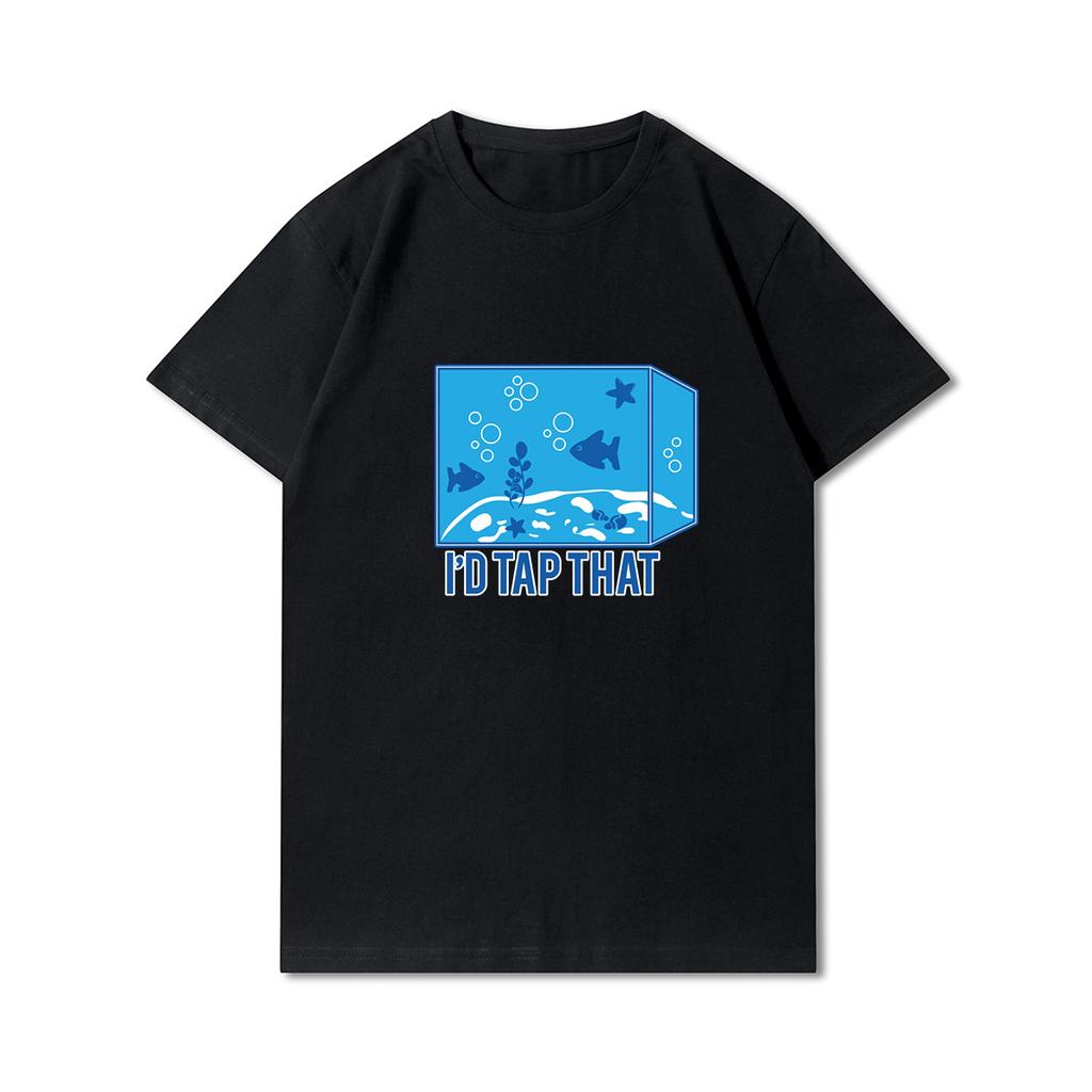 Anime 100 Muster Sommer Übergröße T-Shirts für Männer Buchstaben Bedruckt Lässige Kurzarm Oberteile 100% Baumwolle O Hals T-Shirts