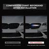 2025 Hot 1pcs Car Front Hood Grille Emblem Badge Labeling LED Waterproof Decorative Lights For BMW M3 M5 M6 X1 X3 X5 E34 E39 E36