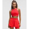 Revealknit Cropped Tank Top  Slnsh Collection Love Red