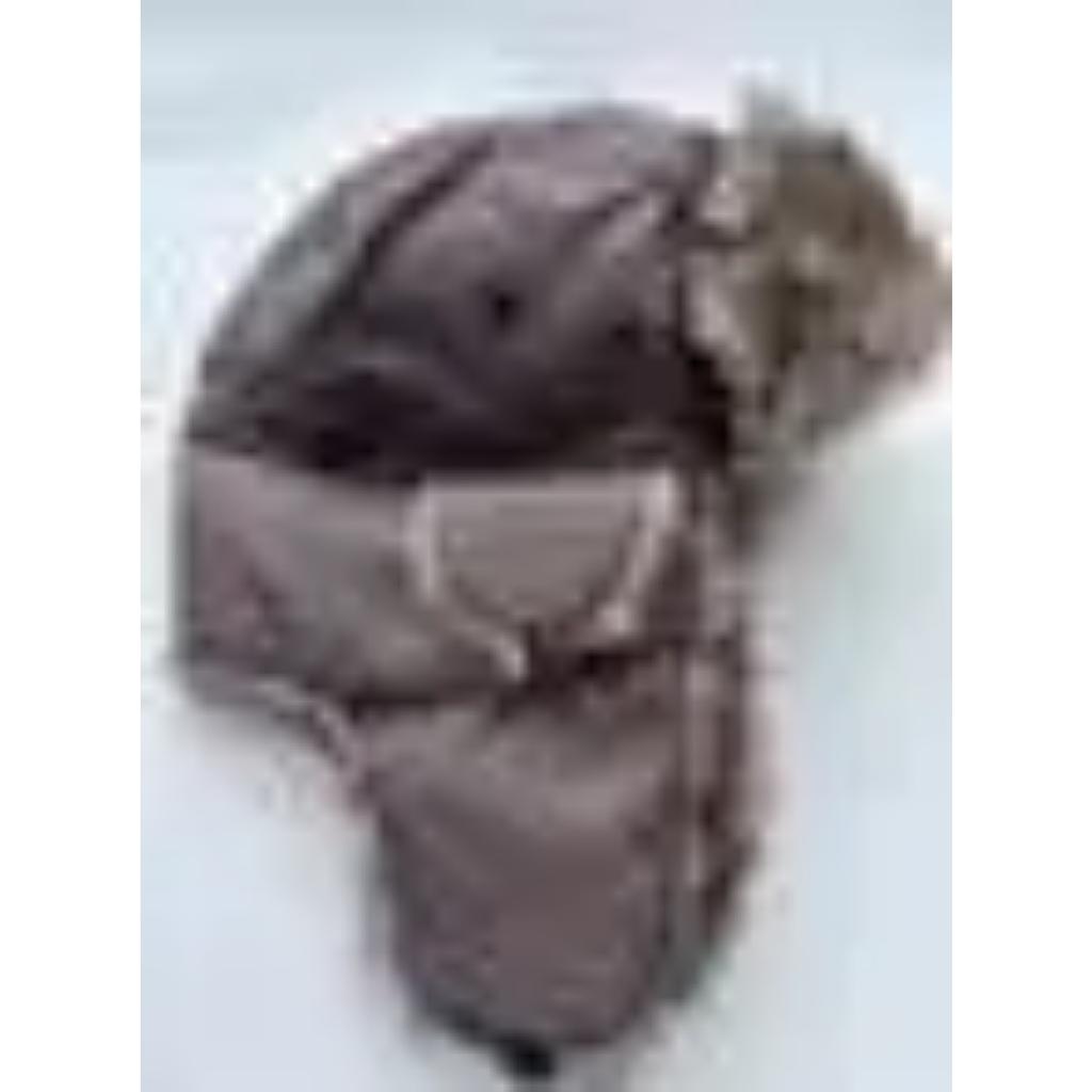 Unisex Men Women Russian Hat Trapper Bomber Warm Trooper Ear Flaps Winter Ski Hat Solid Fluffy Faux Fur Cap Headwear Bonnet