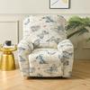 Elastic All-inclusive Sofa Recliner Cover, Printed Four-season Universal Function Single Sofa Cover